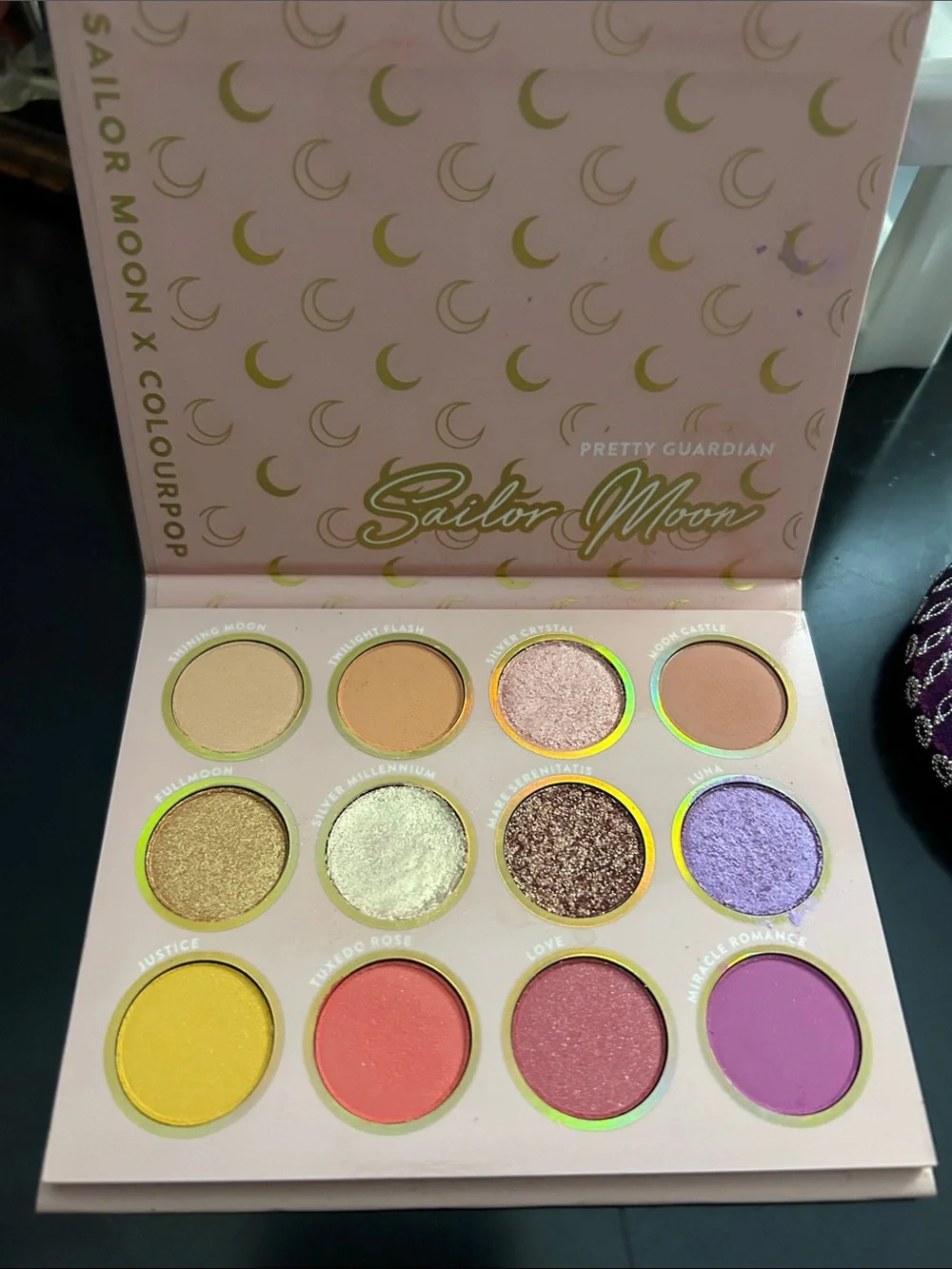 Sailor Moon x ColorPop Eyeshadow Palette — Pink & Gold Mix